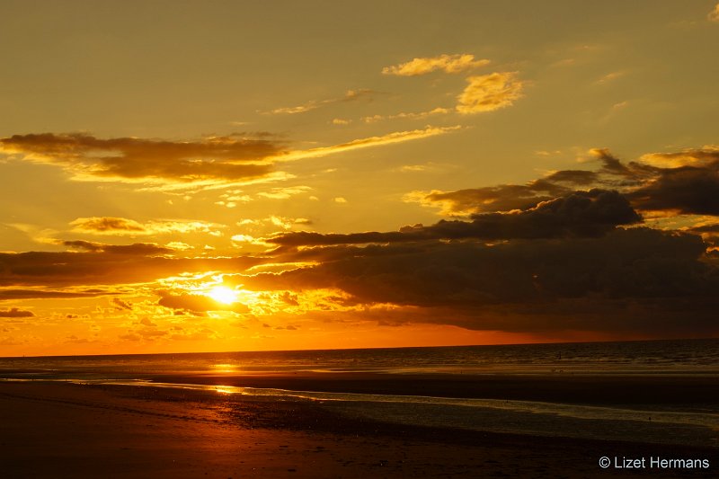 DSC00297.JPG - Zonsondergang, De Panne